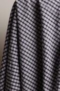 Cotton Seersucker - Deep Charcoal