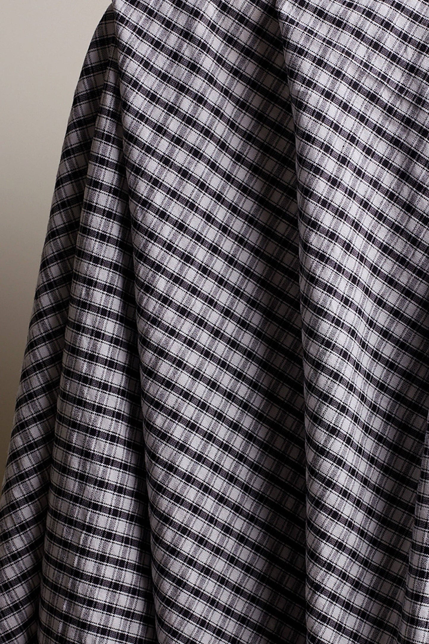 Fabric "Seersucker Deep Charcoal"