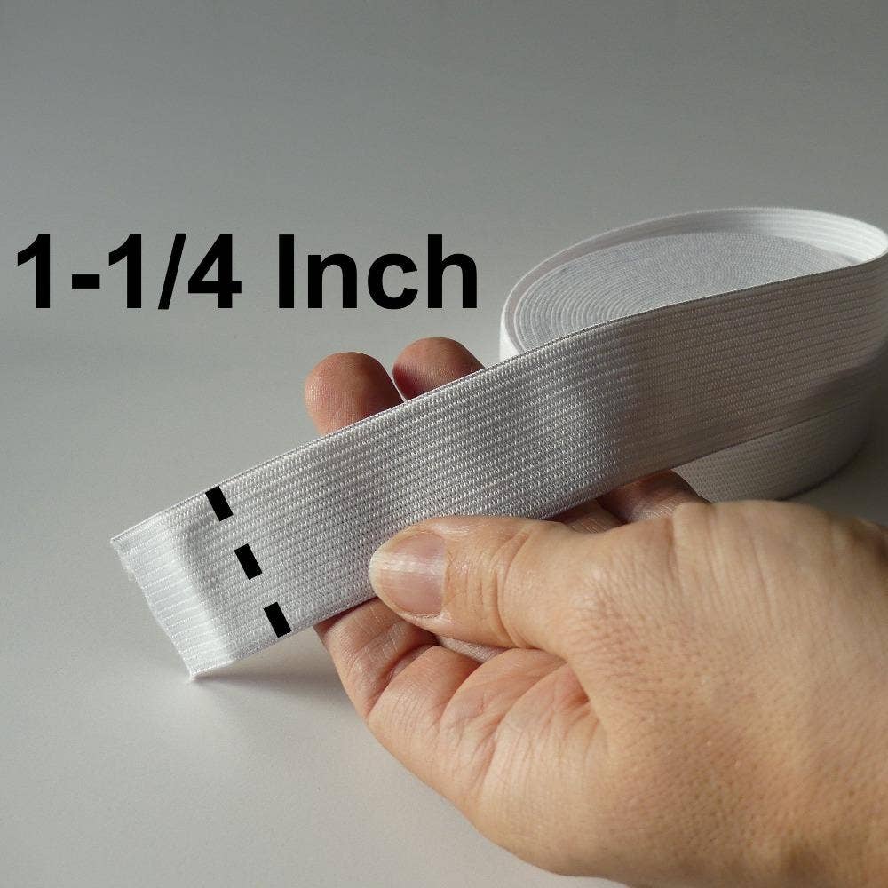 Fantastic Elastic - 5 Yards (Block or White)