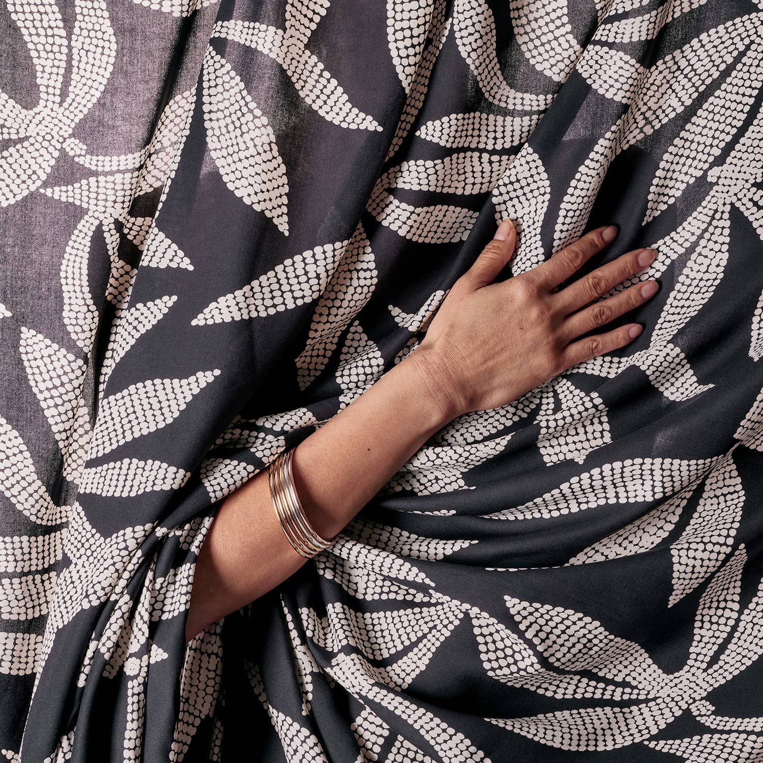 Drapey Viscose - Deep Charcoal