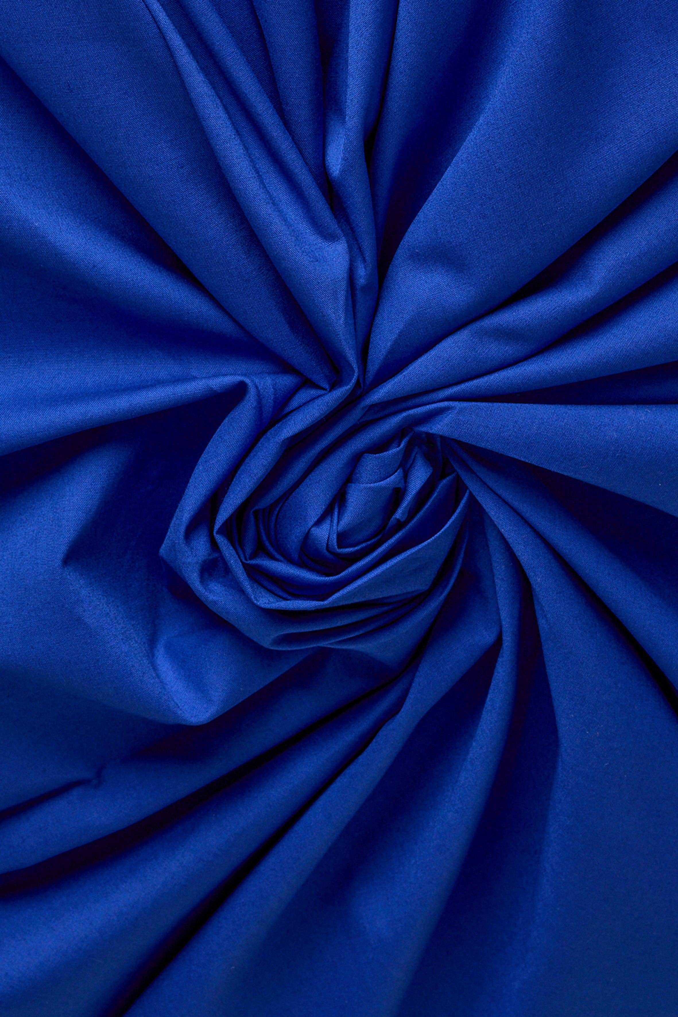OEKO-Tex Certified Cotton Poplin - Hypnotic Blue