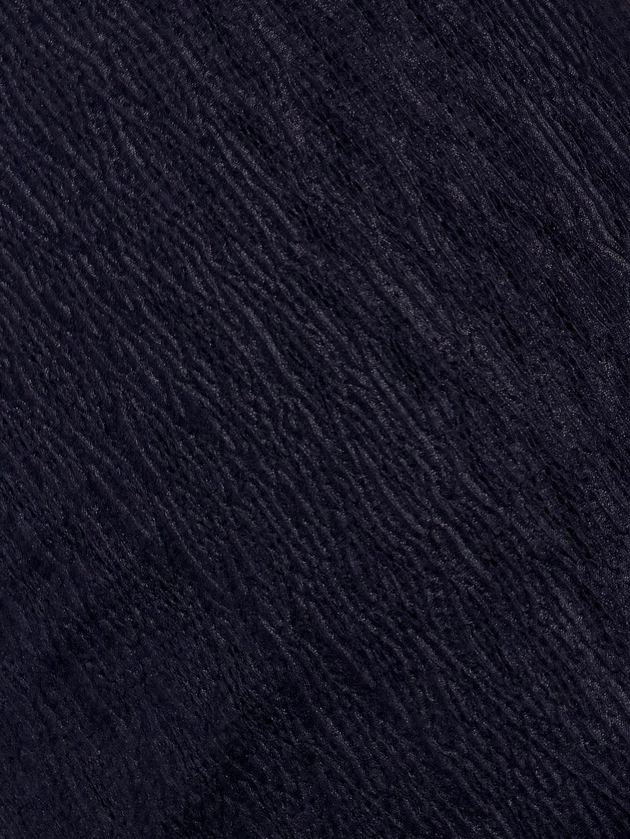 Deadstock Navy Plissé