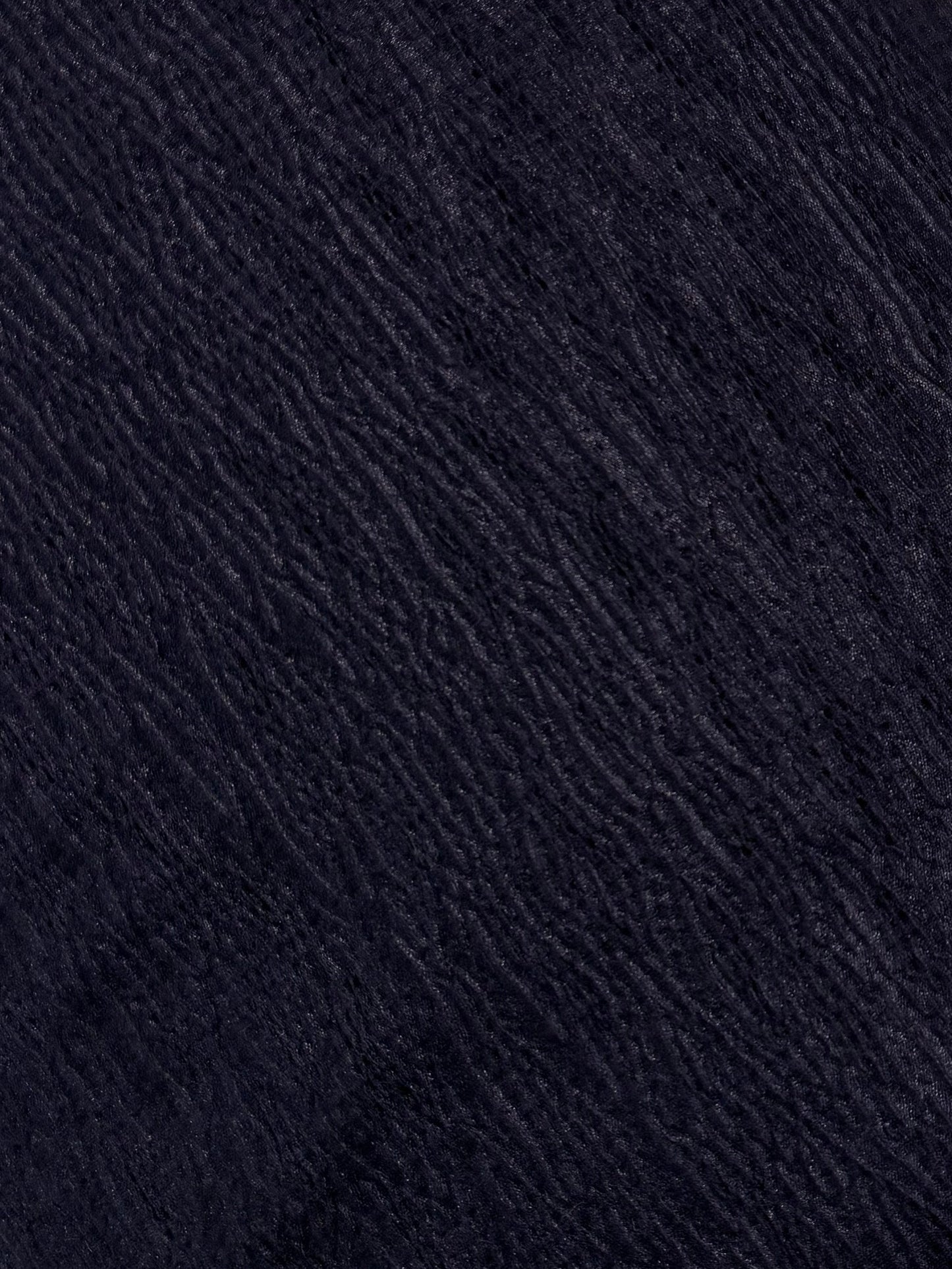 Deadstock Navy Plissé