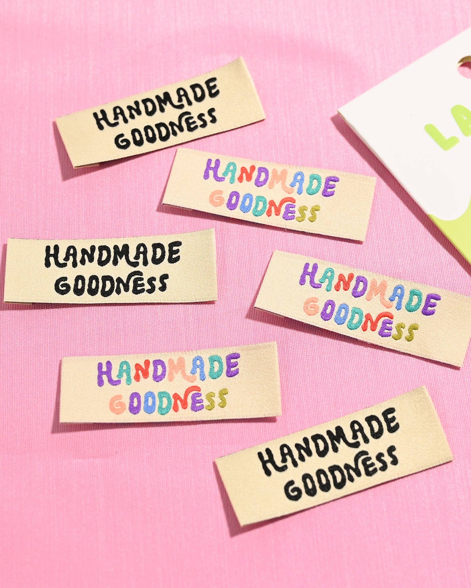 Handmade Goodness Woven Labels