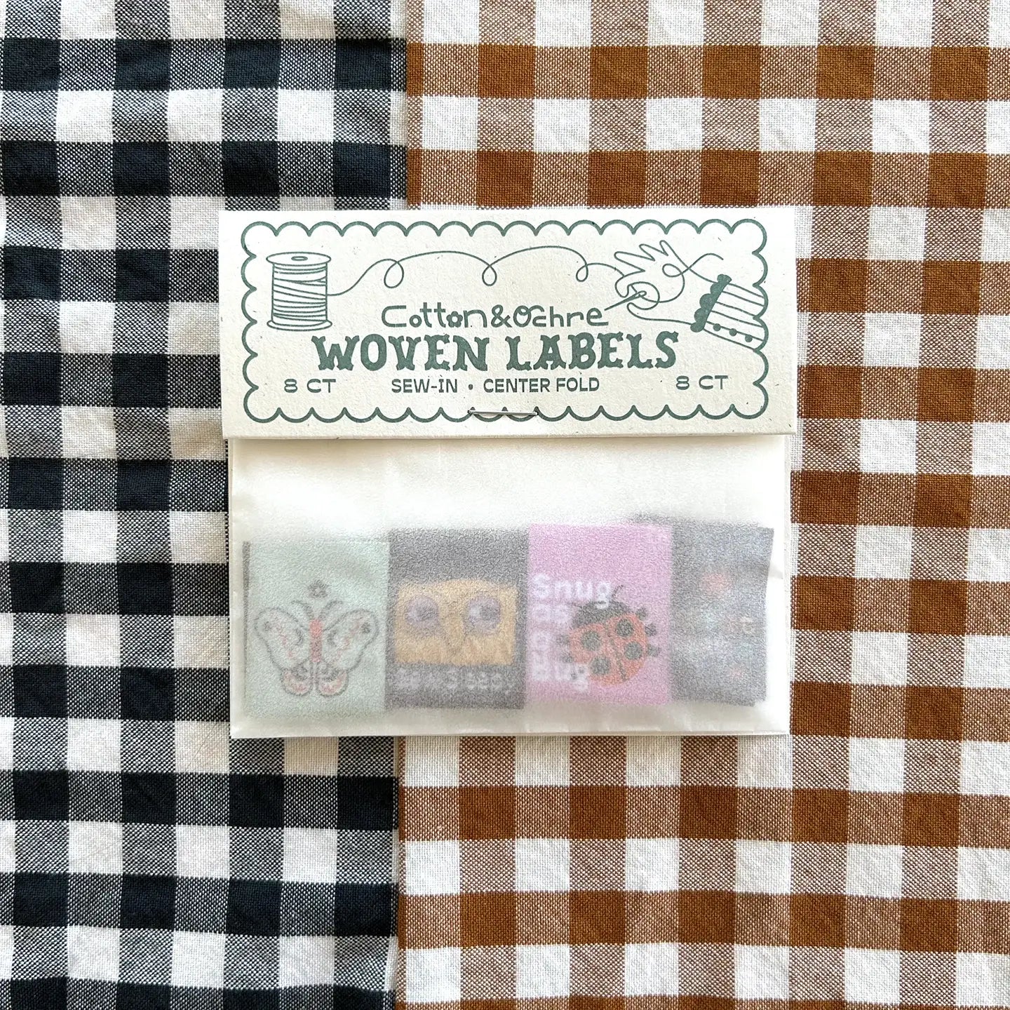 Sleepy Head Pack Woven Labels