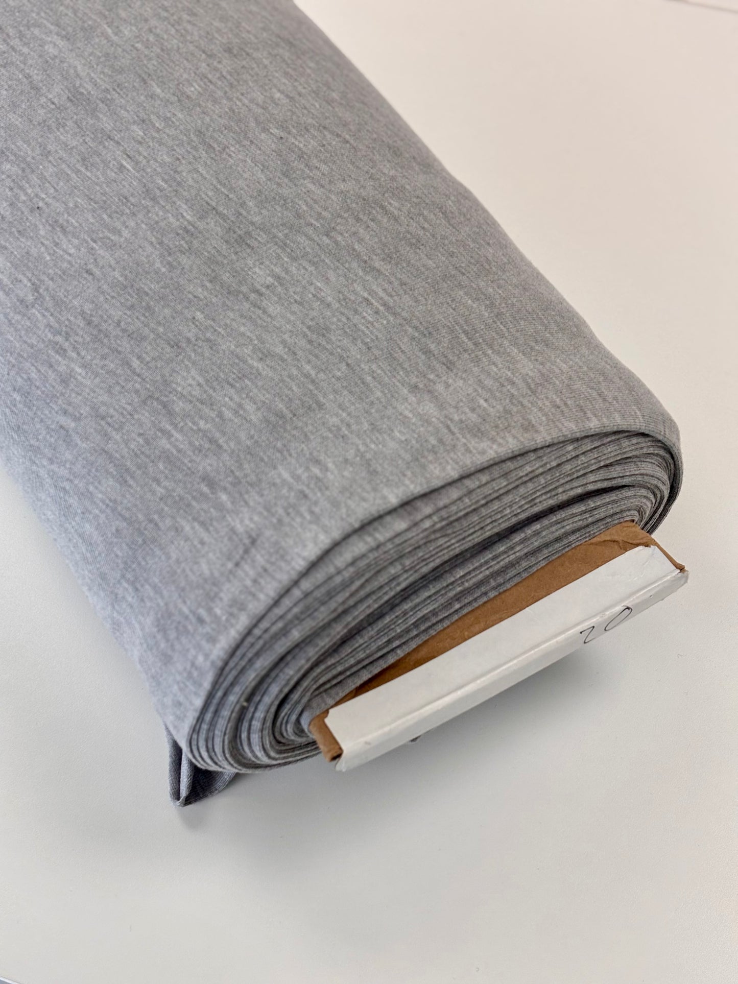 Deadstock Hacci Sweater Knit - Heather Grey