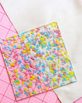Confetti Charm Square Ruler (5x5")