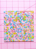 Confetti Charm Square Ruler (5x5")