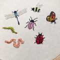 Stick and Stitch Embroidery Patterns - Bugs