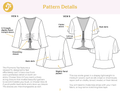 Paradise Patterns Plumeria Top - PDF Pattern