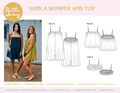 Paradise Patterns Humla Romper - PDF Pattern