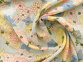 Silk Crepe De Chine - Pastel Florals