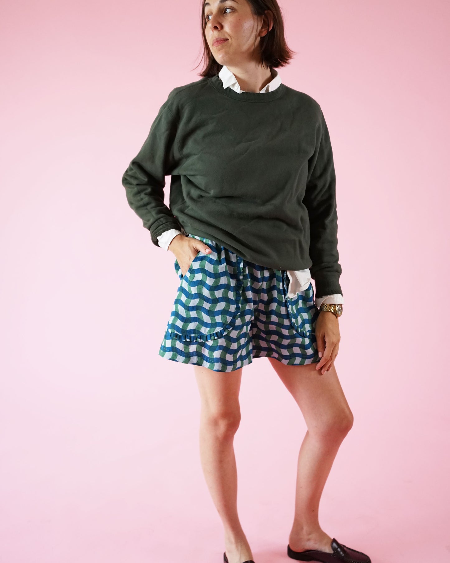 Matchy Matchy Sewing Club Apron Pocket Pants - PDF Pattern