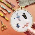 Stick and Stitch Embroidery Patterns - Bugs