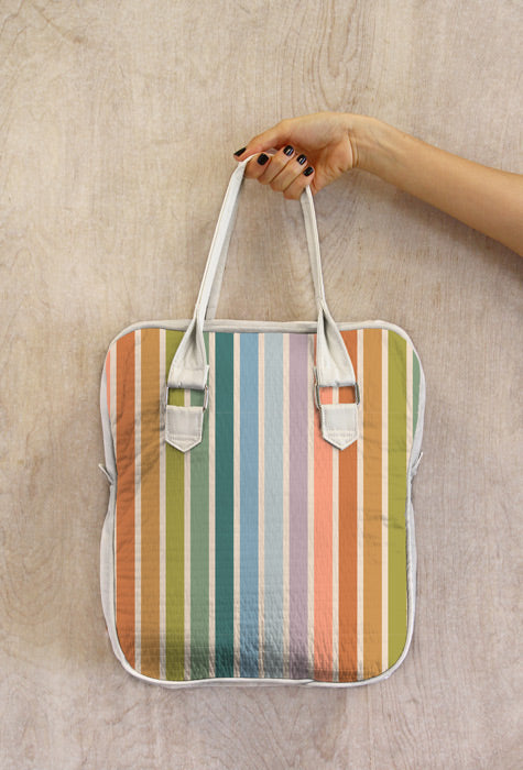 Cotton Canvas - Summer Stripe