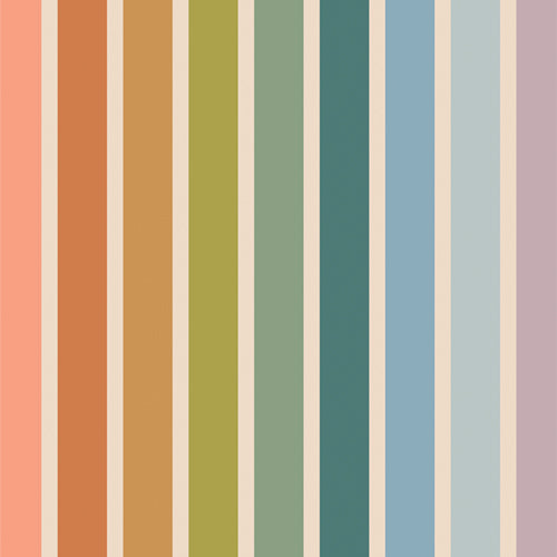 Cotton Canvas - Summer Stripe