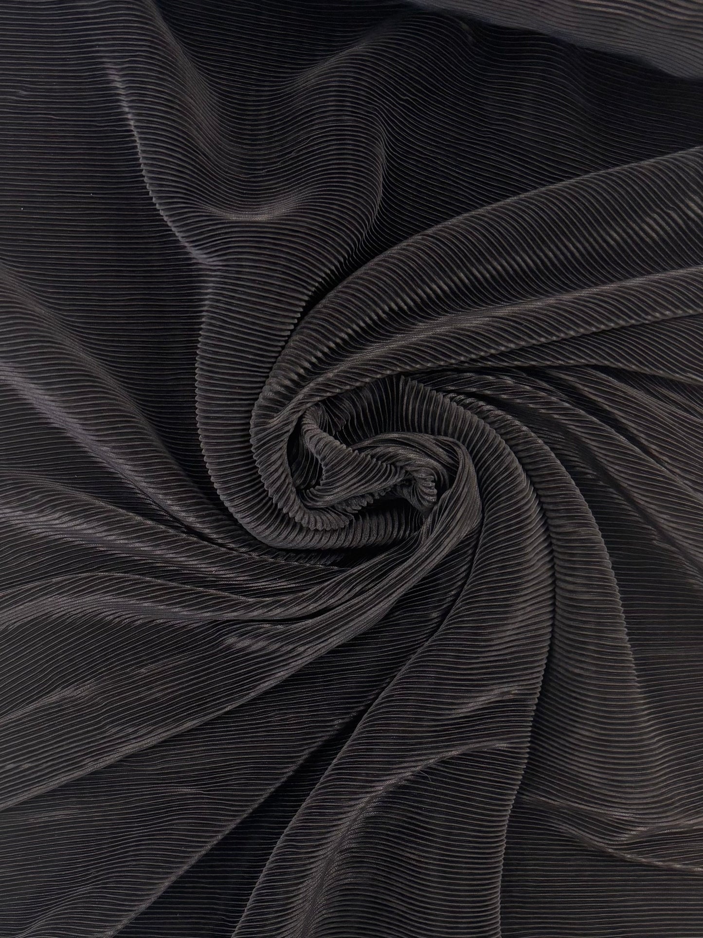 Deadstock Black Plissé