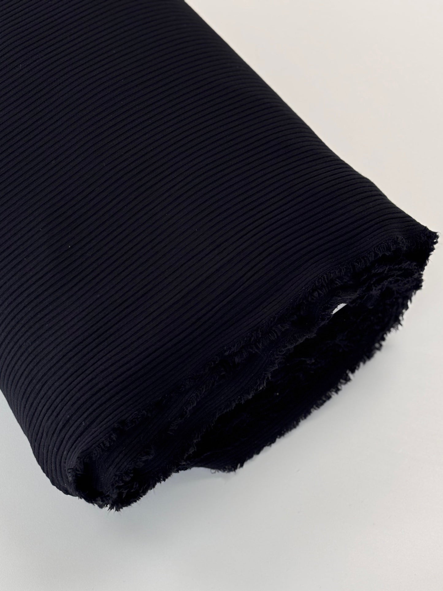 Deadstock Cozy Rib - Black