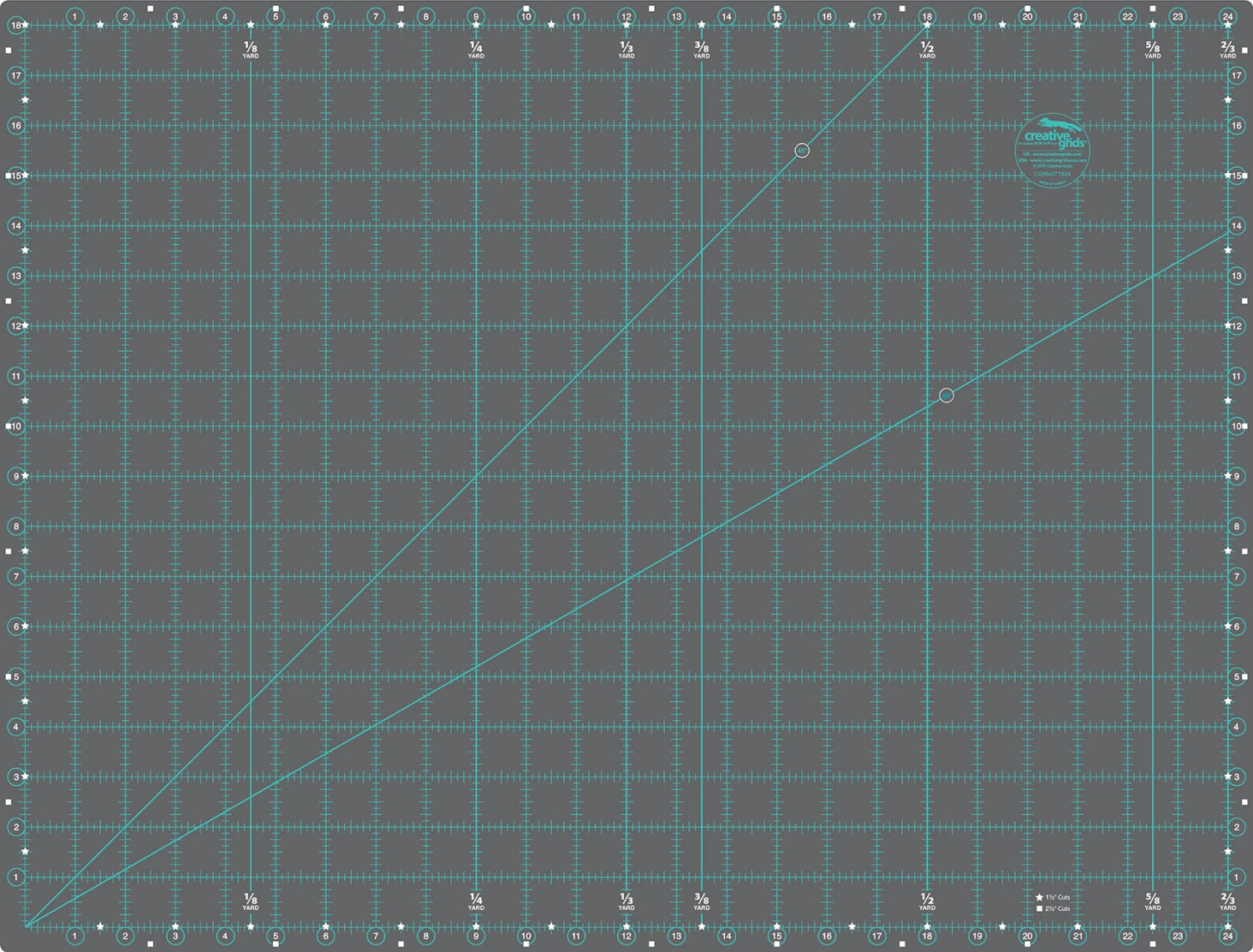 Self-Healing Double Sided Cutting Mat - 18x24"