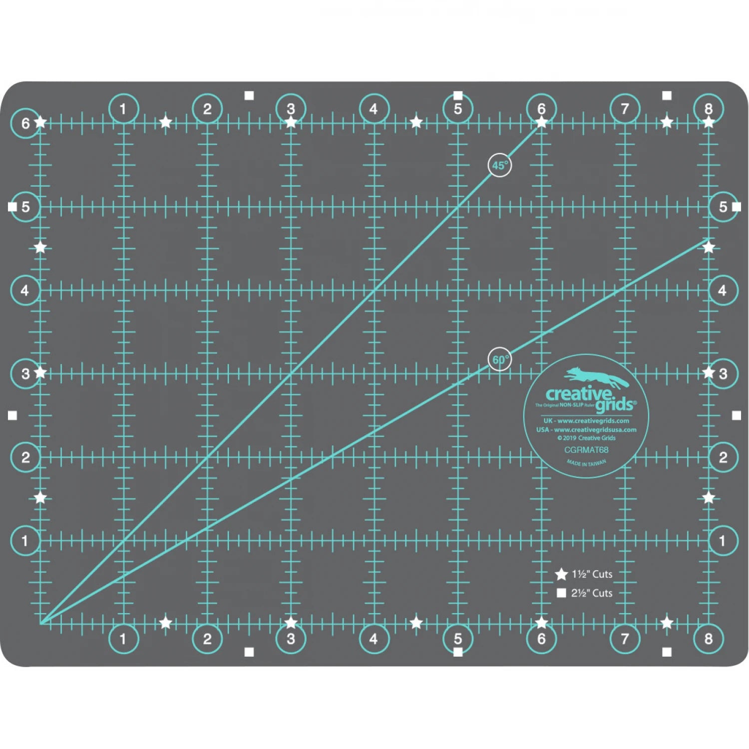 Self-Healing Double Sided Cutting Mat - 6x8"