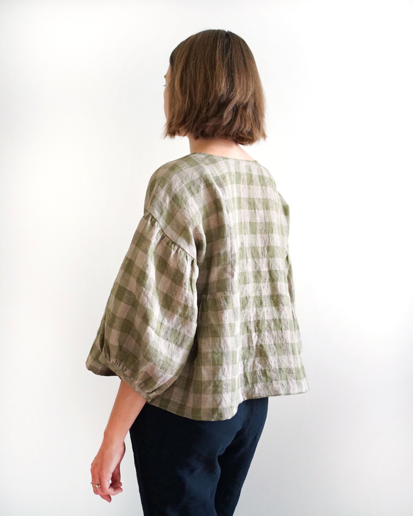 Matchy Matchy Sewing Club Collage Gather Top - PDF Pattern