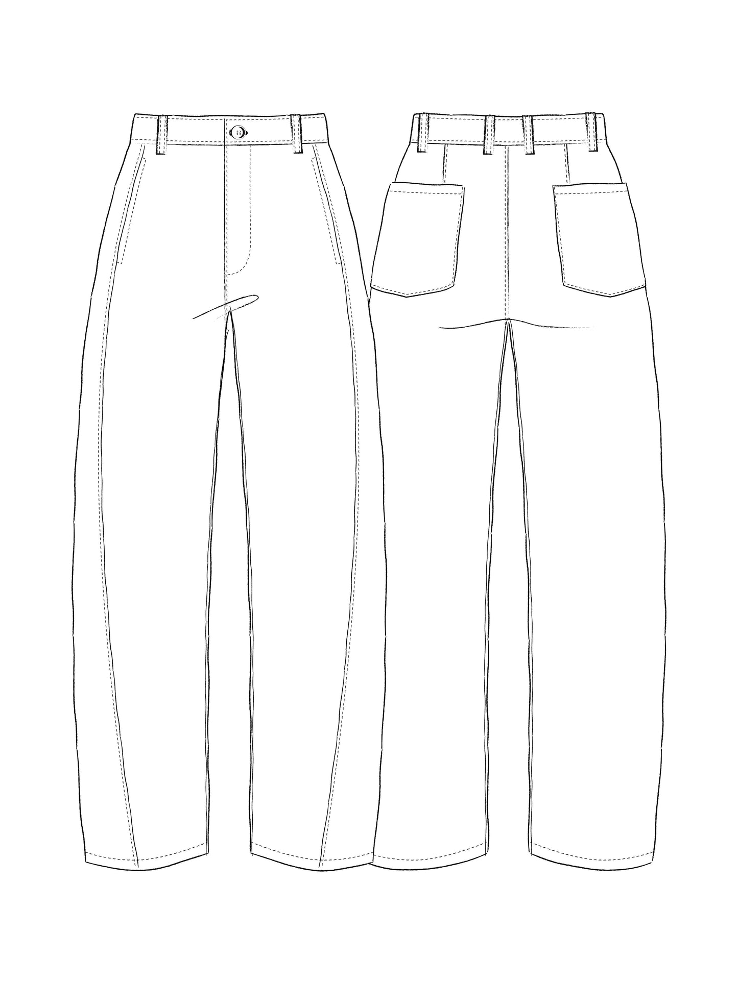 Intermediate: Coe Trousers, Tuesday Evenings (August & September)