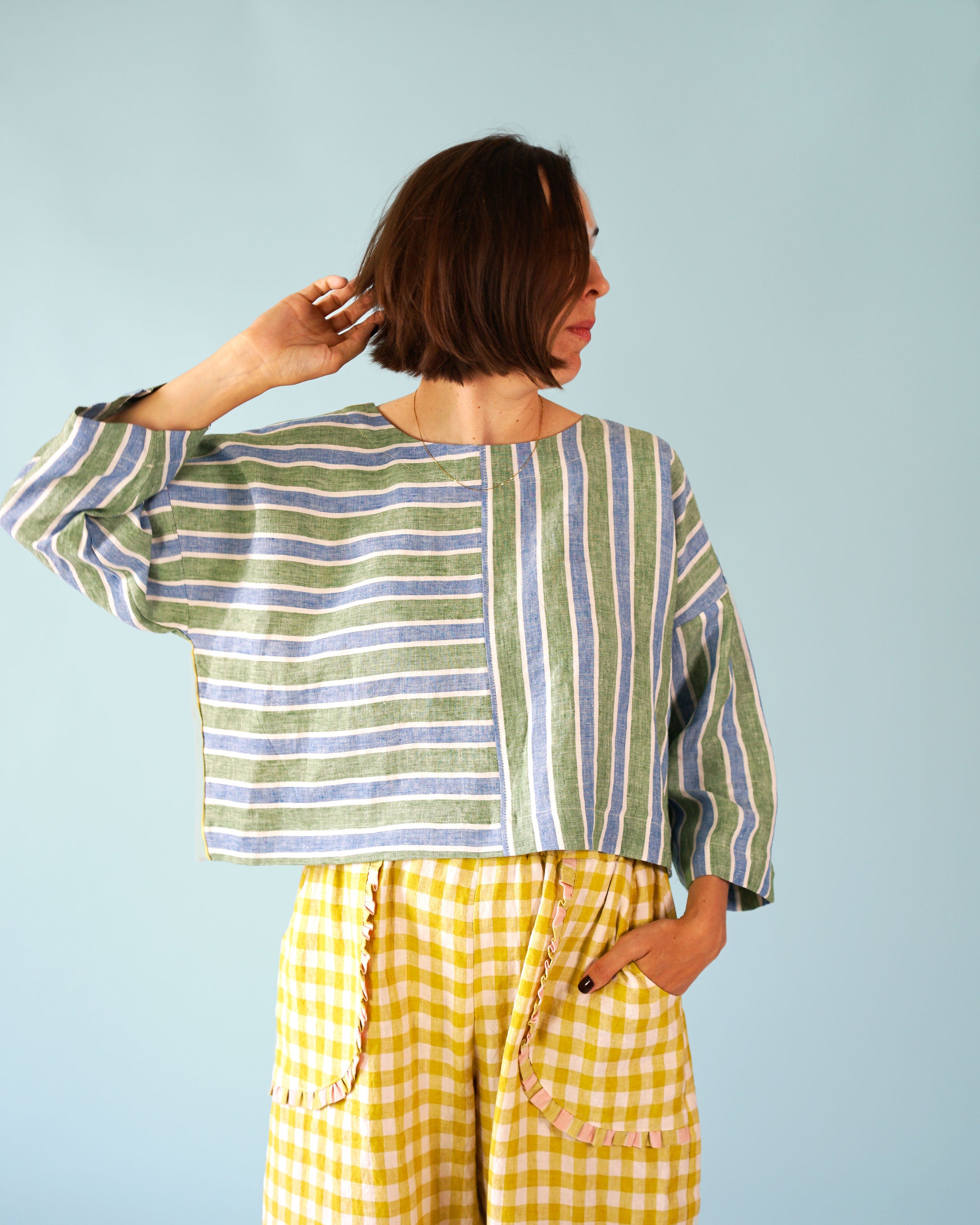 Matchy Matchy Sewing Club Craft Studio Tee - PDF Pattern