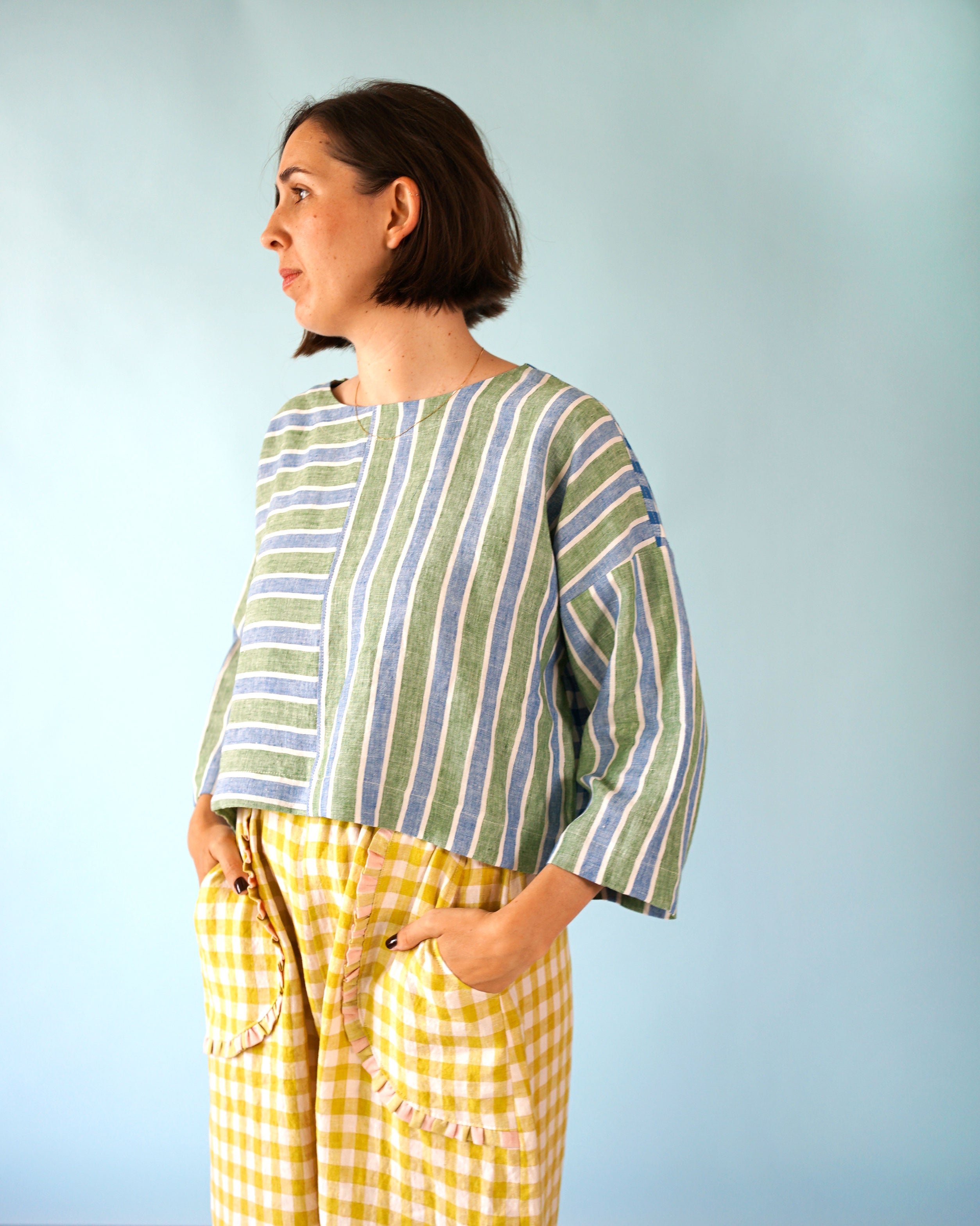 Matchy Matchy Sewing Club Craft Studio Tee - PDF Pattern