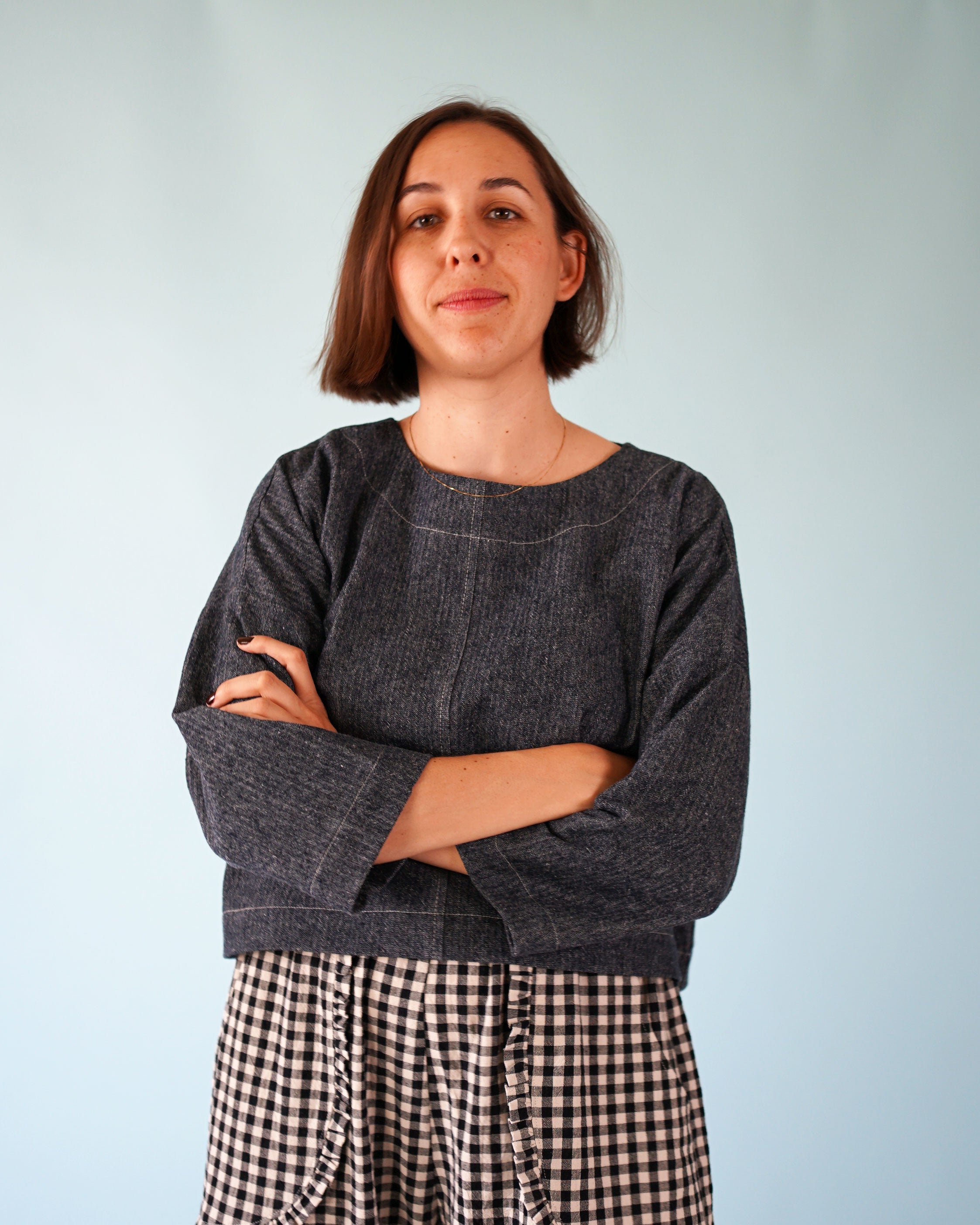 Matchy Matchy Sewing Club Craft Studio Tee - PDF Pattern