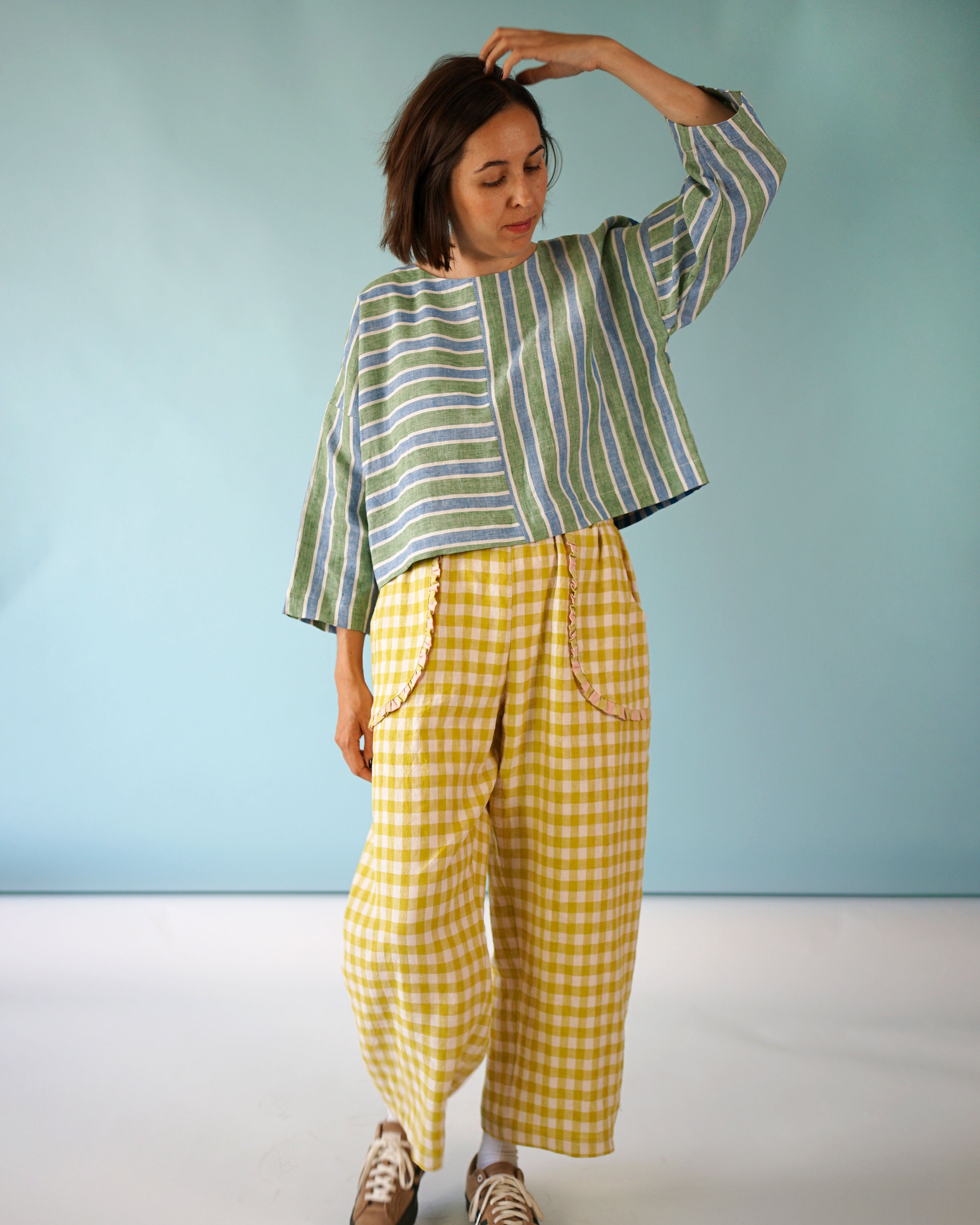 Matchy Matchy Sewing Club Craft Studio Tee - PDF Pattern