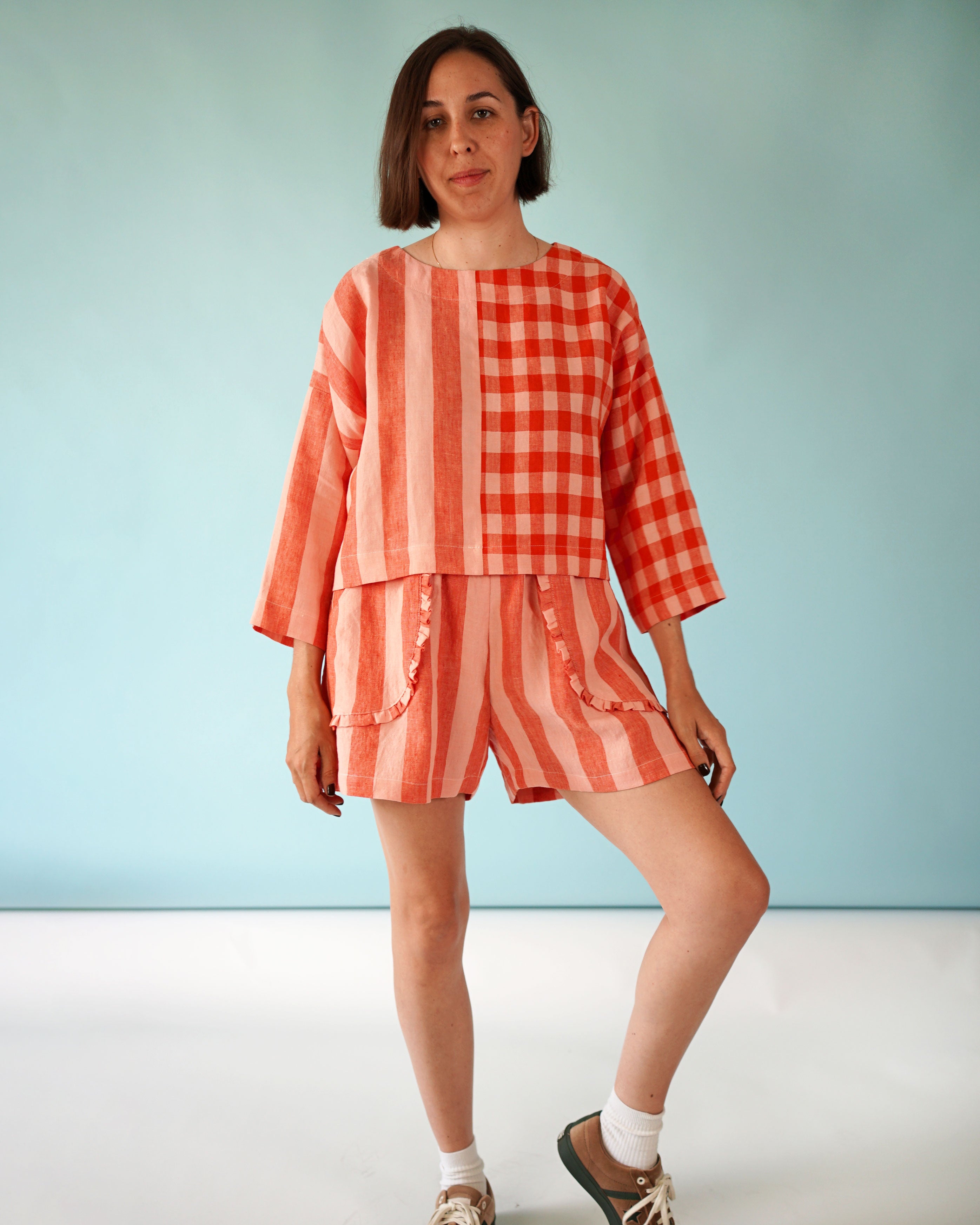Matchy Matchy Sewing Club Craft Studio Tee - PDF Pattern