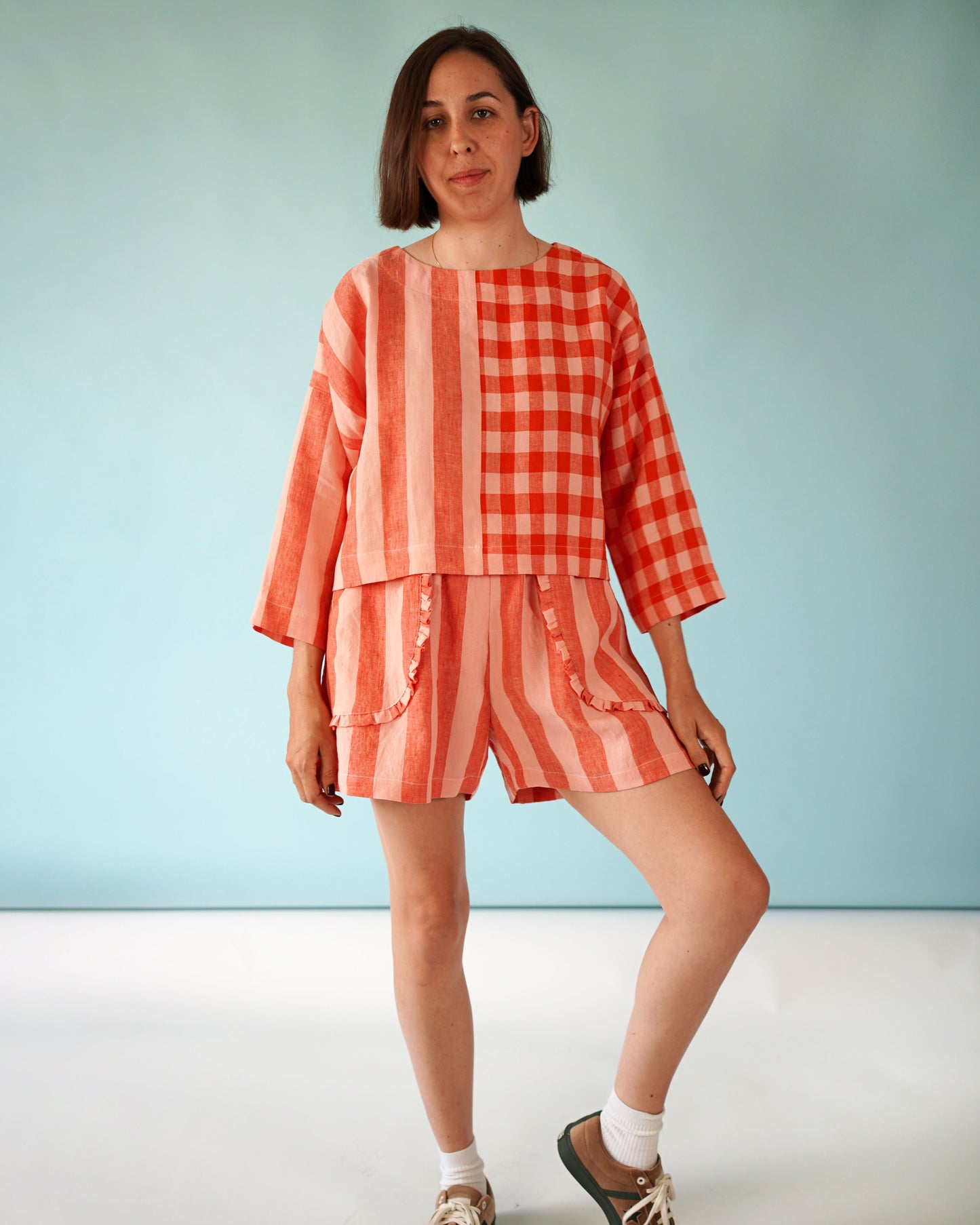 Matchy Matchy Sewing Club Craft Studio Tee - PDF Pattern