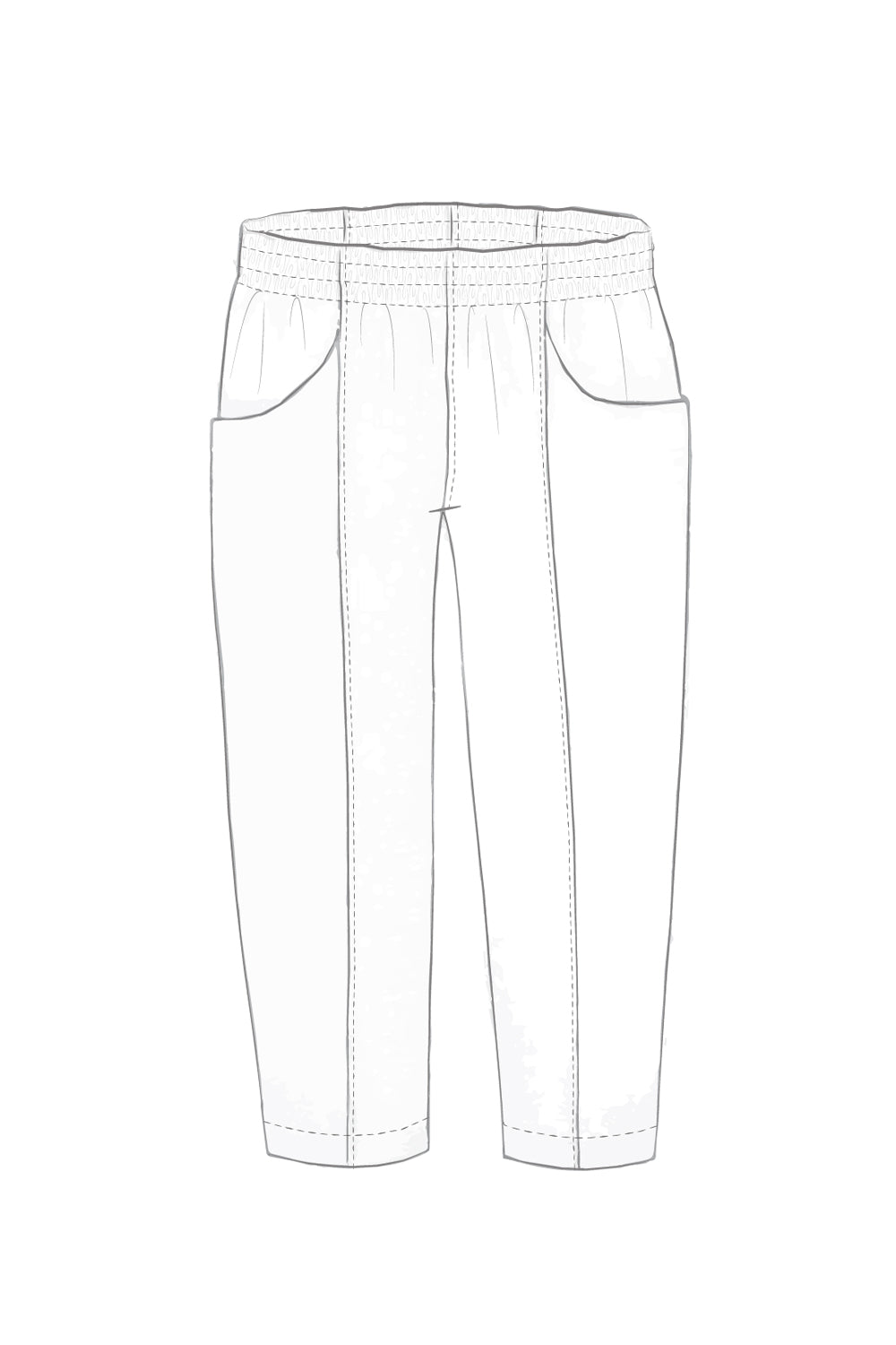 Elizabeth Suzann Clyde Work Pant - PDF Pattern
