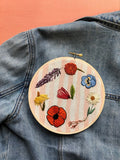 Stick and Stitch Embroidery Patterns - Wildflowers