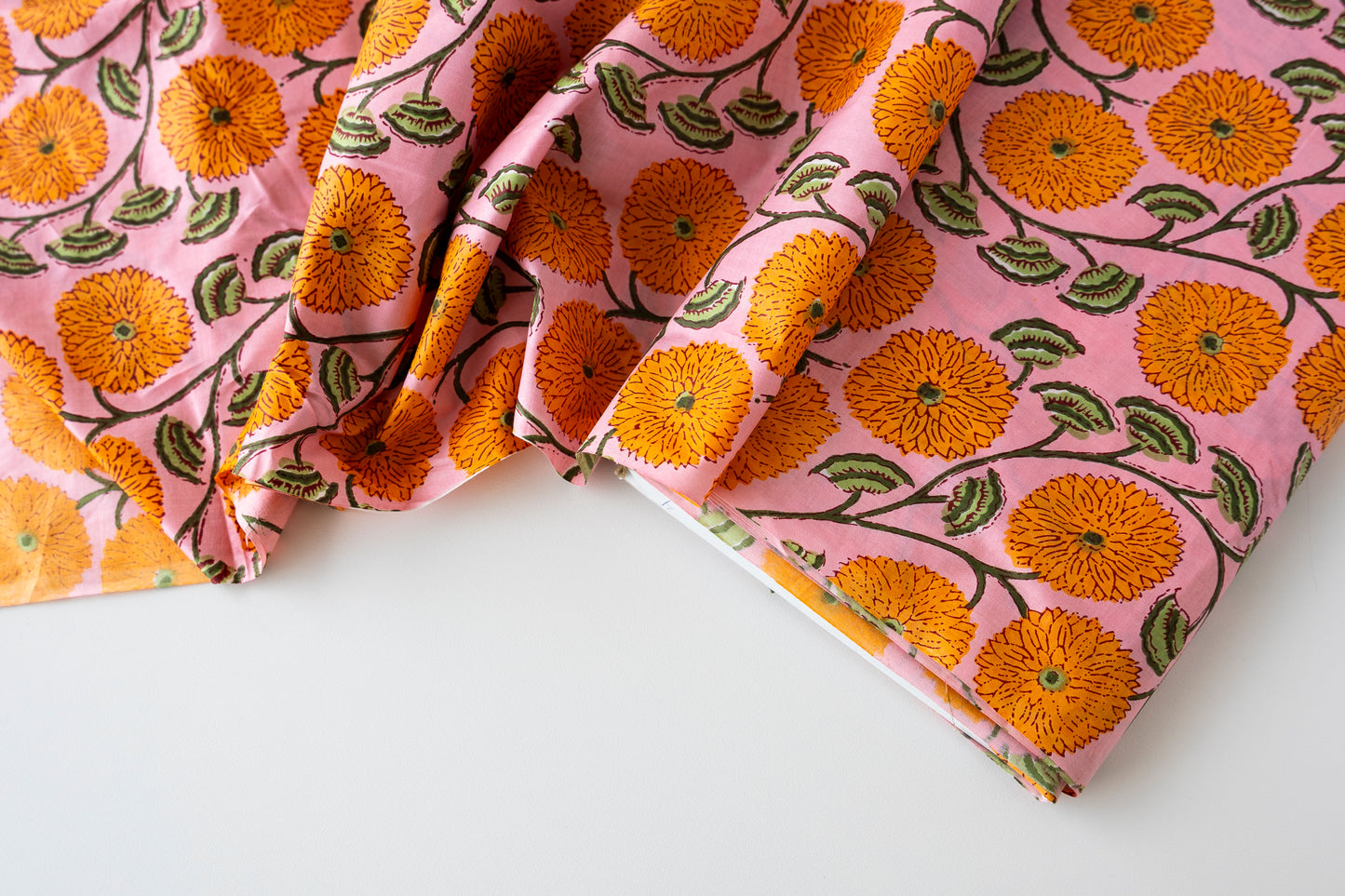 Indian Block Print - Marigold