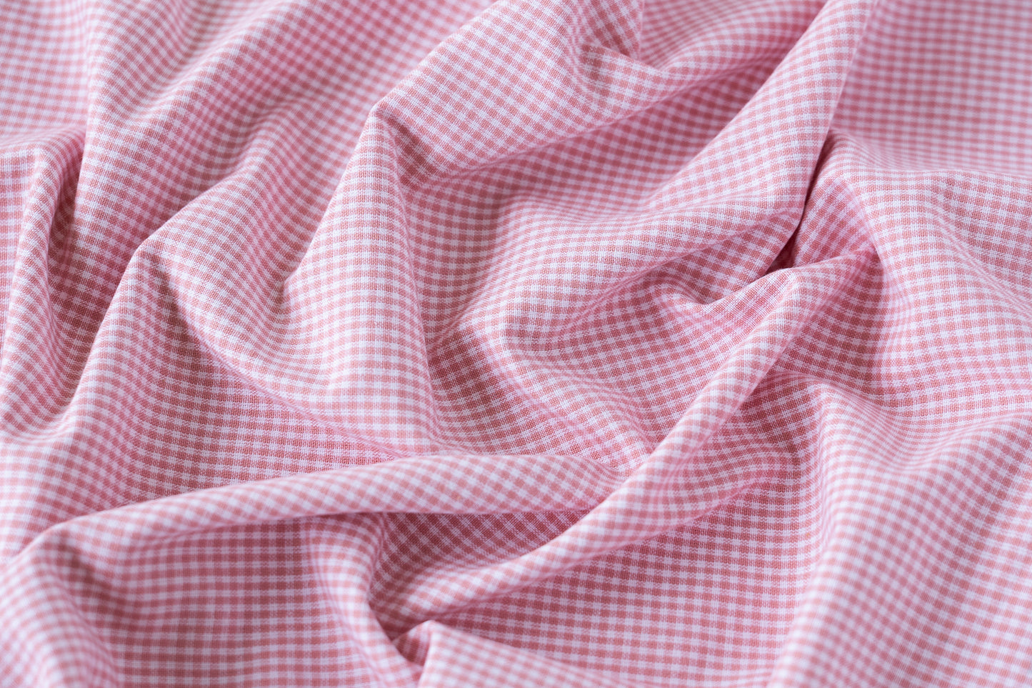 Homespun Mini-Check Cotton Gingham