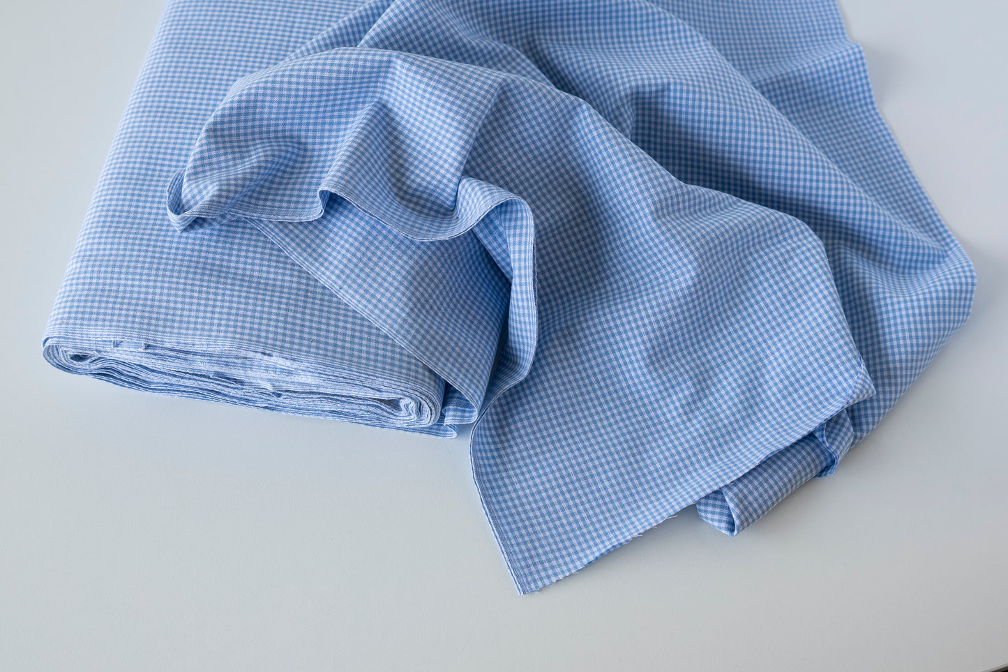 Homespun Mini-Check Cotton Gingham