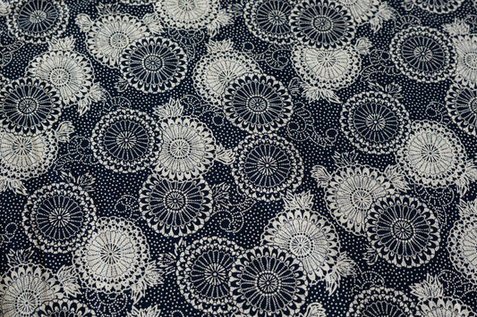 Sevenberry Nara Homespun - Flower Wheel