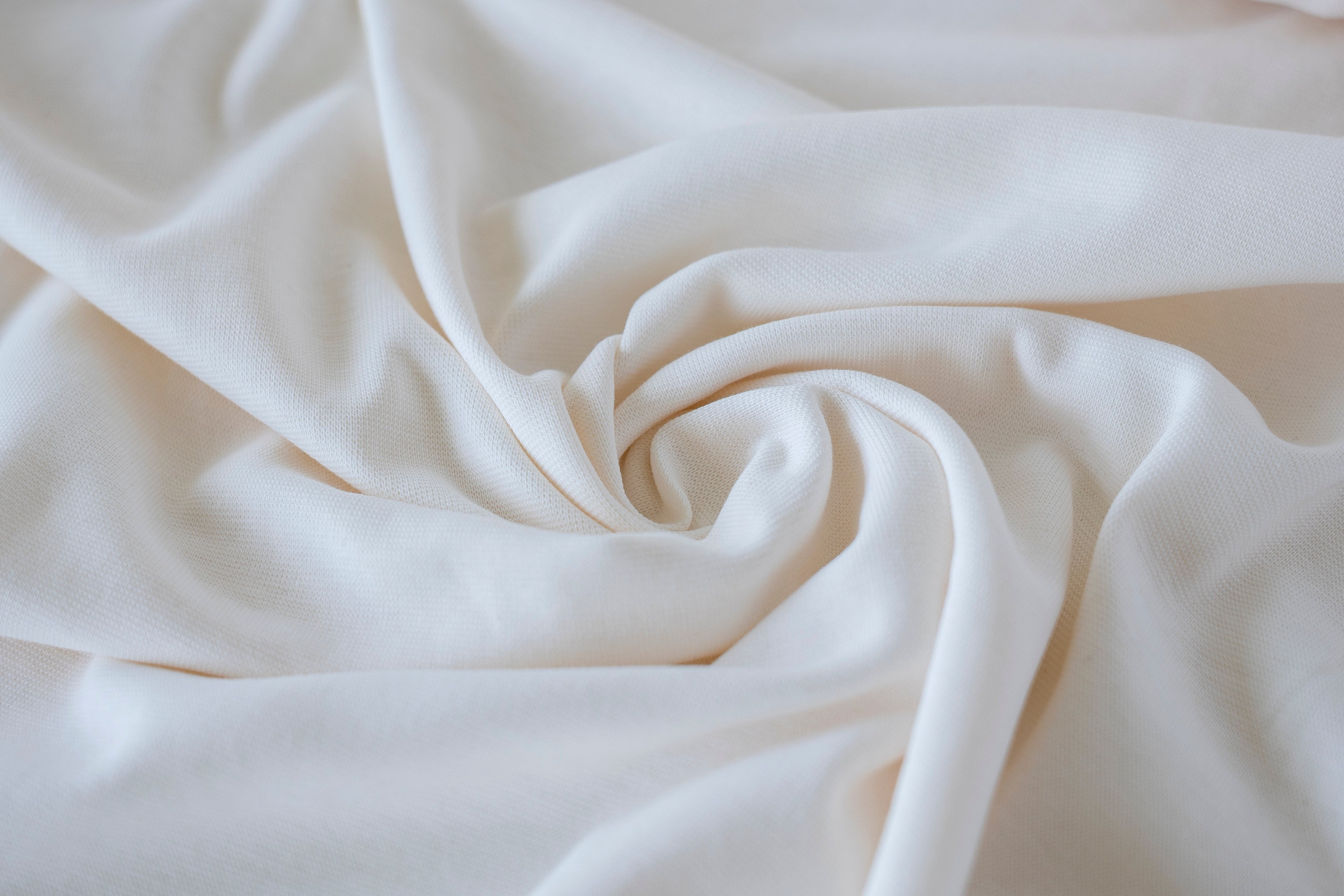 Avalon 1x1 Rib Knit - Cream