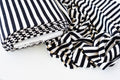 Yarn Dyed Stripe Rib - Black