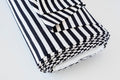 Yarn Dyed Stripe Rib - Black