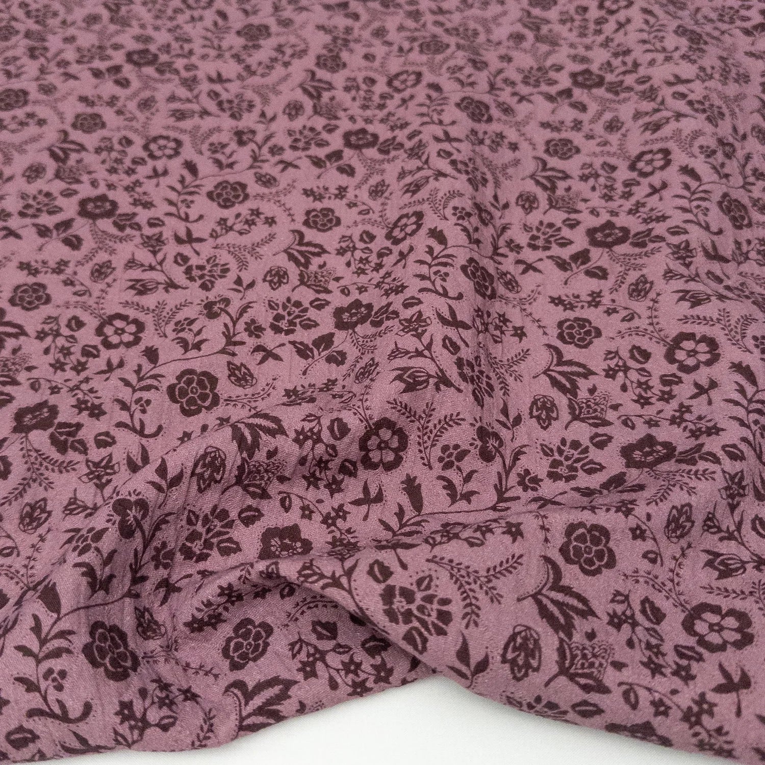 Dylan Floral Cotton Jacquard - Plum