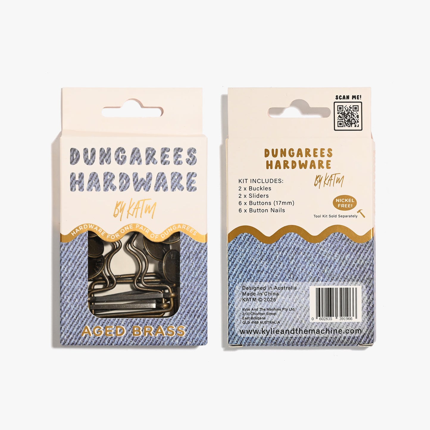 KATM Dungaree Hardware Kit