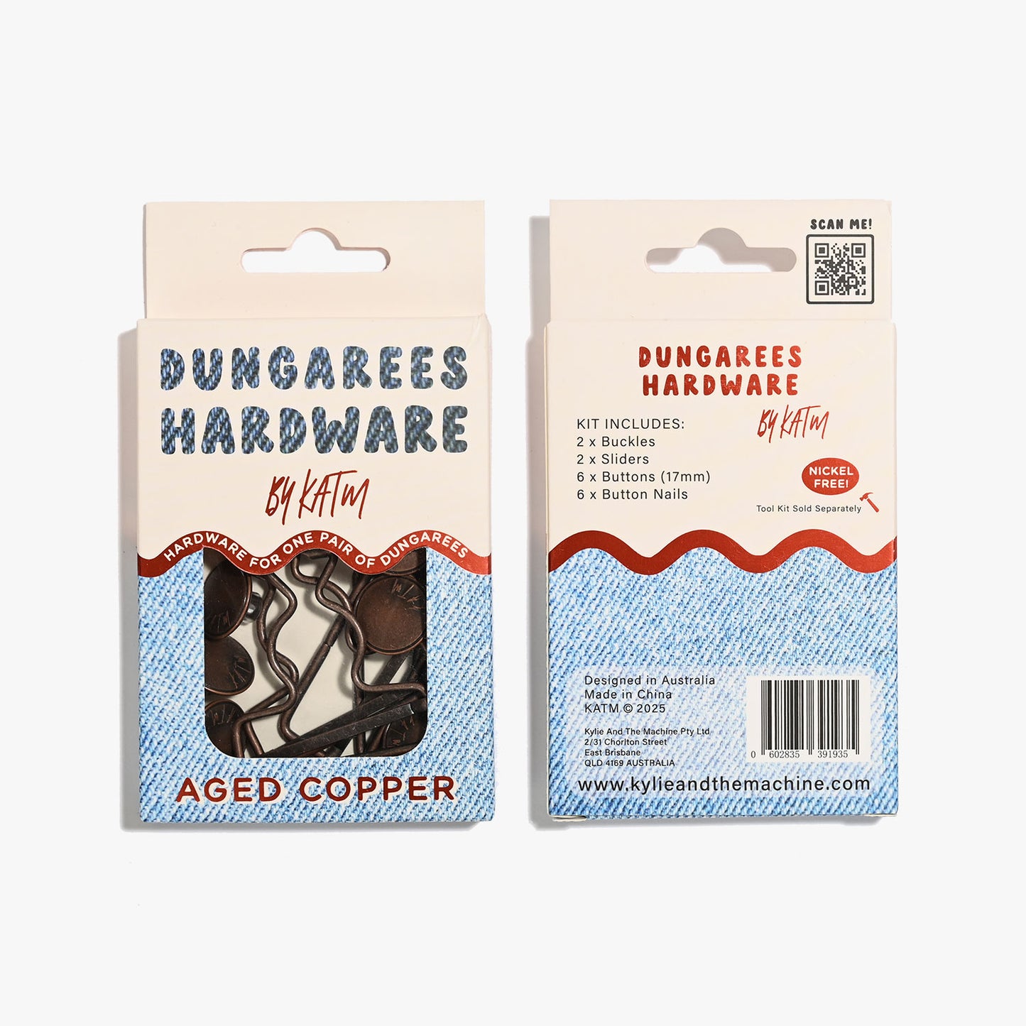 KATM Dungaree Hardware Kit