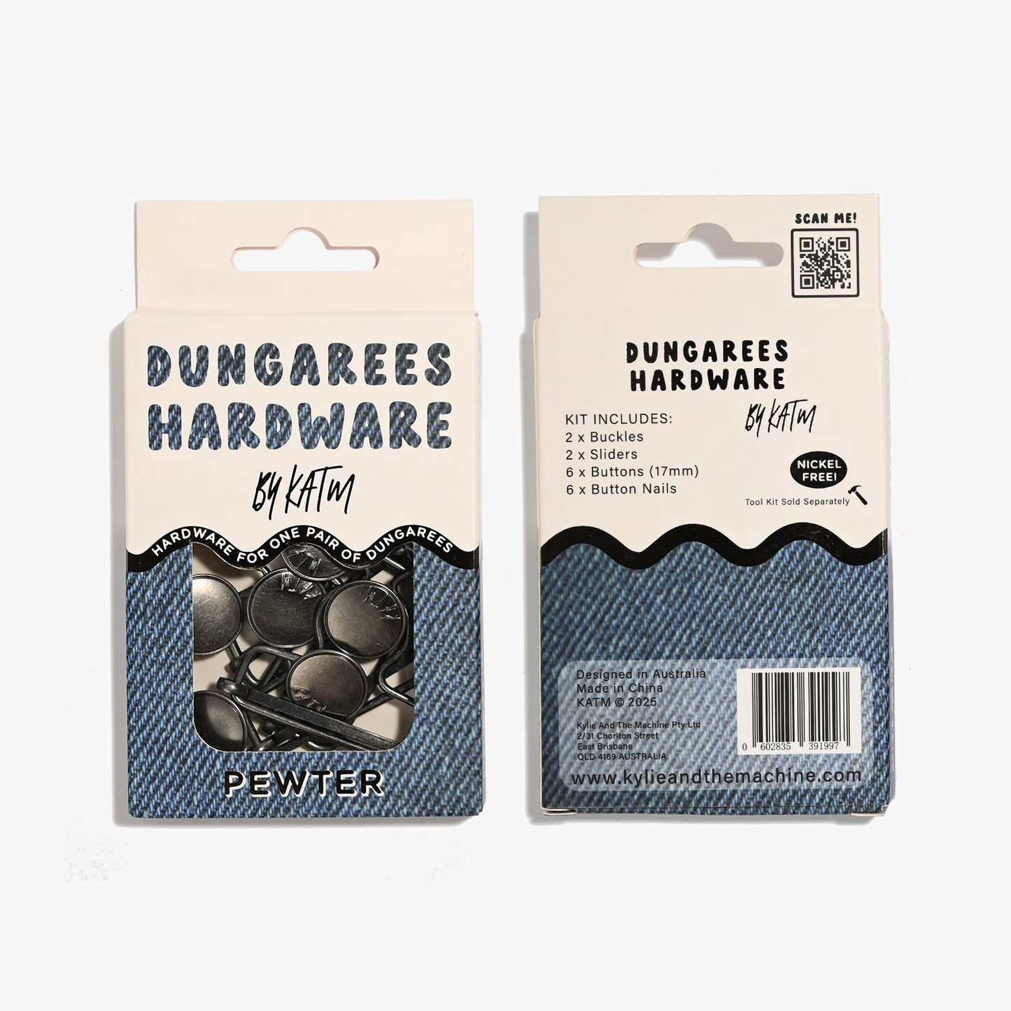 KATM Dungaree Hardware Kit
