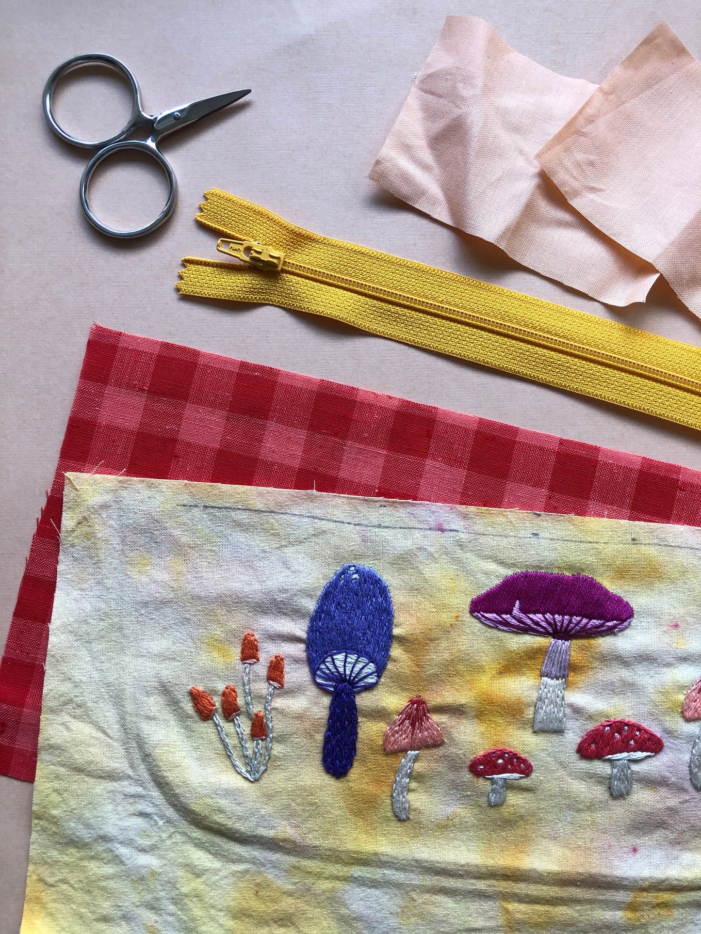 Stick and Stitch Embroidery Patterns - Mushrooms
