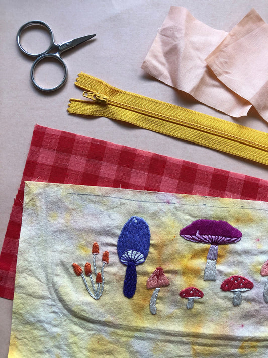 Stick and Stitch Embroidery Patterns - Mushrooms