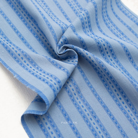 PREORDER: Fine & Dandy Stitch Stripe in Blue