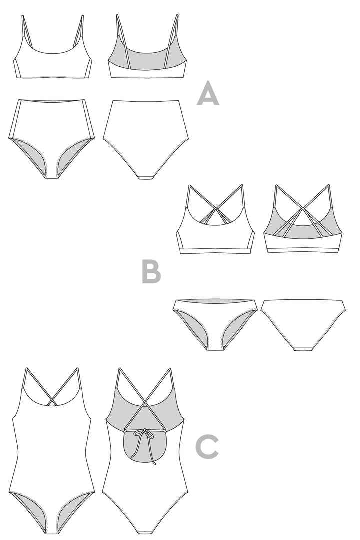 Intermediate: Faye Swimsuit, August 15 & 16