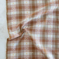 Golden Hour - Rose Gold Daisy Plaid